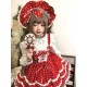 Tatata Polka Dot Baileys Blouse and JSK(Leftovers/Full Payment Without Shipping)
